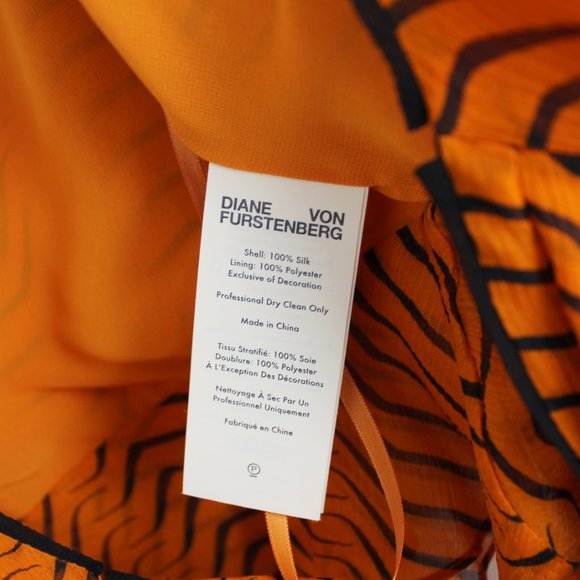 NWT Diane von Furstenberg DVF Silk Top - Picture 11 of 15